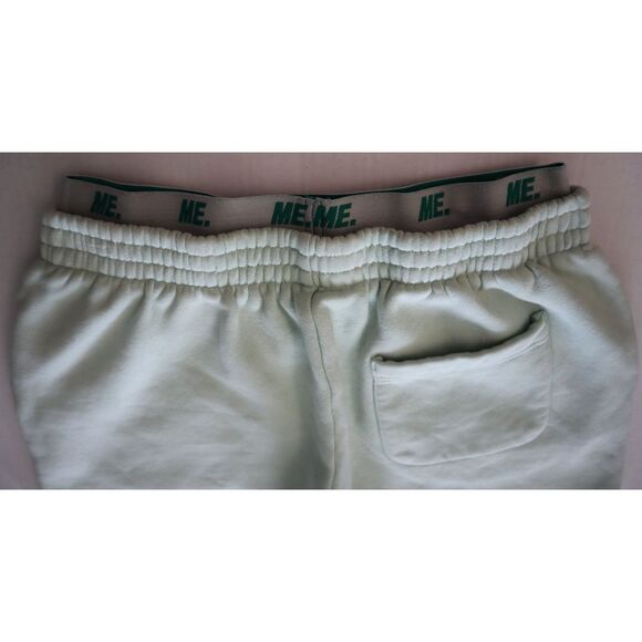 Melody Ehsani Women Sz S Sage Green Core Fleece Double Waistband Sweat Short - Picture 7 of 11